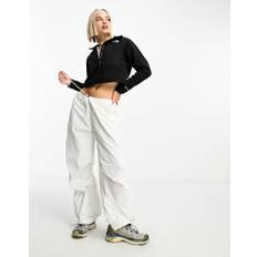 The North Face - Denali - Sort cropped fleece med 1/2 lynlås