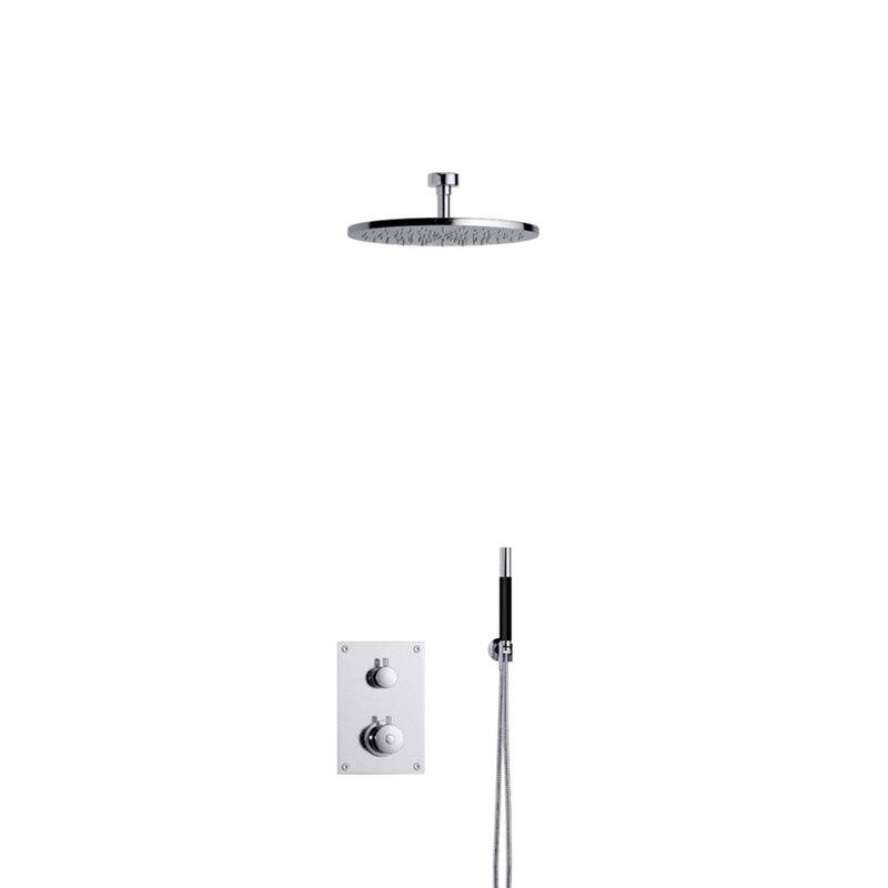 Takduschset Tapwell 7268 för Inbyggnad Krom