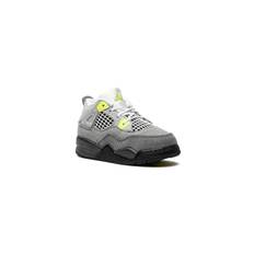 Jordan Kids - Air Jordan 4 Retro SE sneakers - barn - mocka/gummi/Tyg - 2C - Grå