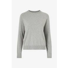 Lexington - Tröja Freya Cotton/cashmere Sweater - Grå
