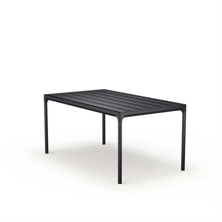 HOUE Four Havebord Svart/Svart L160 cm