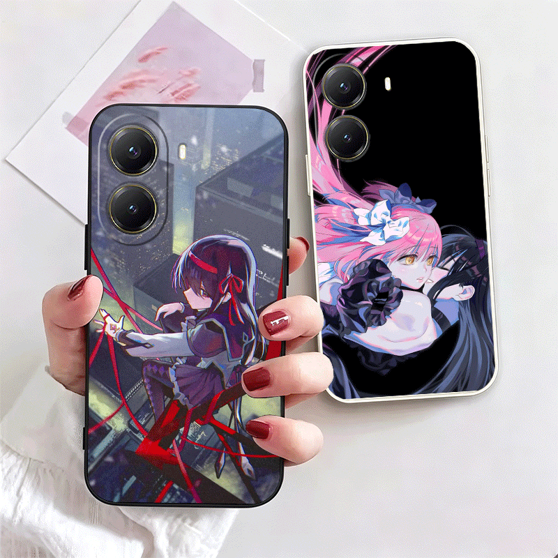 Madoka Magica Homura Soft Phone Case For Xiaomi Poco X5 X6 X7 X8 Pro Max X4 X3 Gt M8 M7 M6 M5S F8 Ultra F7 F6 Pro 5G Cover X7 X8