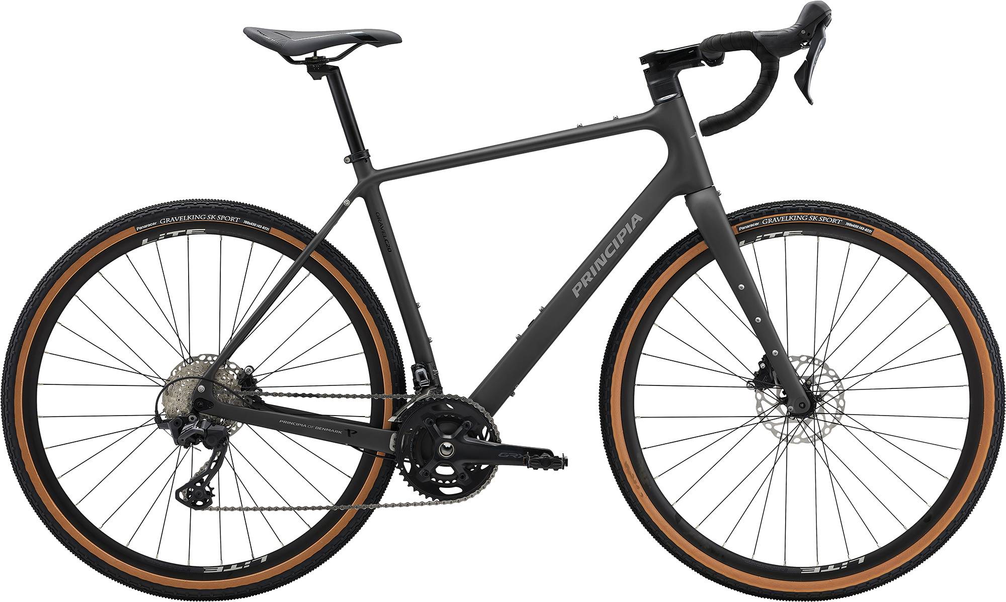 Principia Gravel C20 24g GRX820 2026 - Mat Sort - 54cm/L