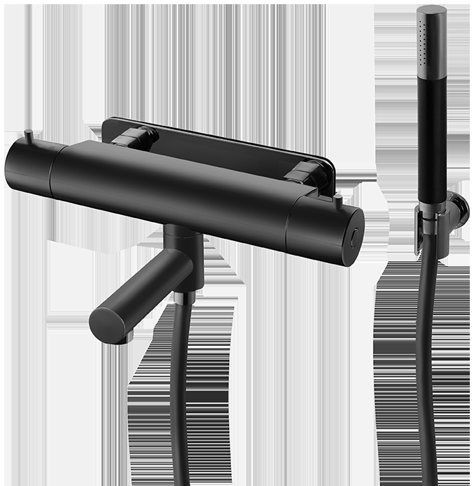 Tapwell Dusch- och badkarsblandare EVM026-160 (Mattsvart)