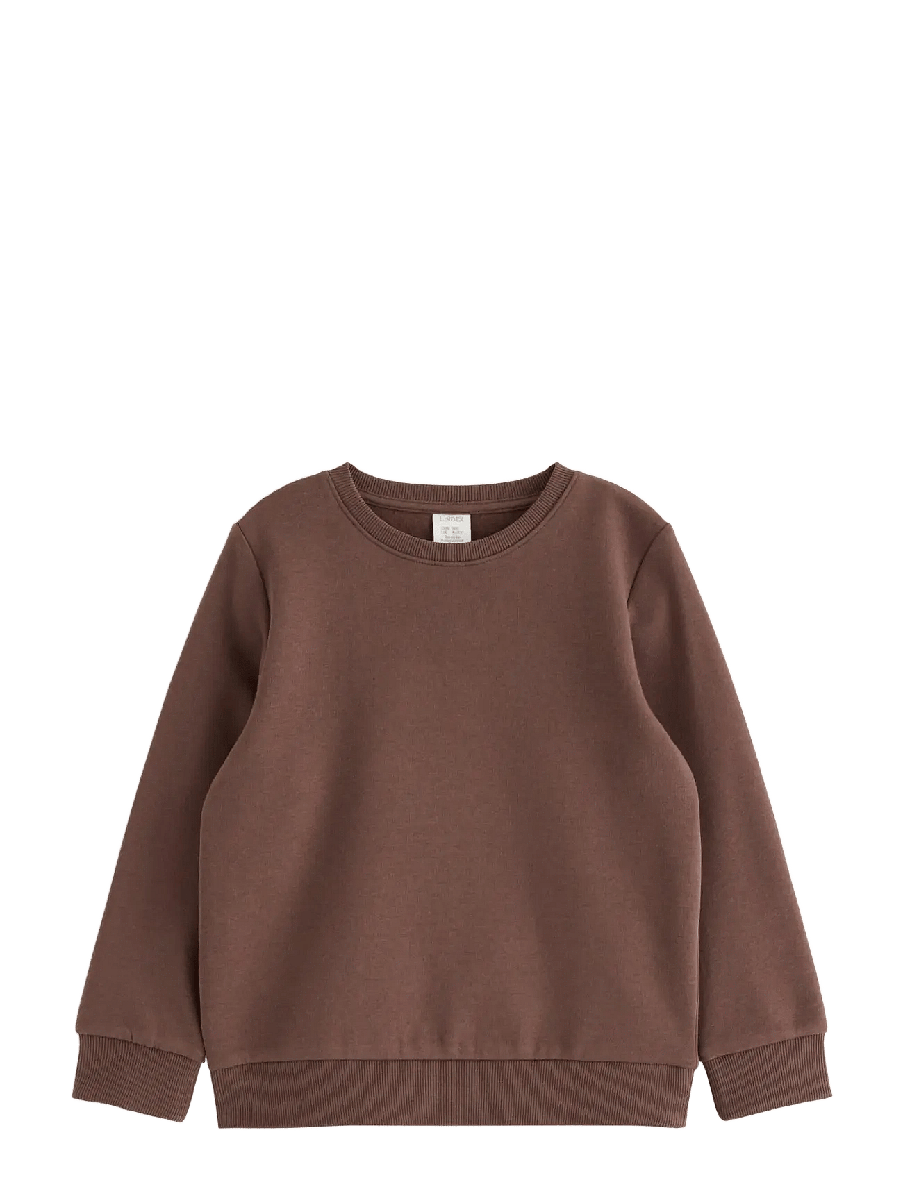 Lindex Sweatshirt With Brushed Inside - Brown - 122