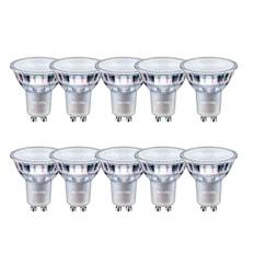 5W | GU10 | Philips Master LED GU10 | 365 lm | 3000K | Dimbar | Ra90 | 10 st. paket (Setpris)