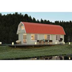 Stuga Jm Stugor Mansard Virkestjocklek 90Mm 30M²