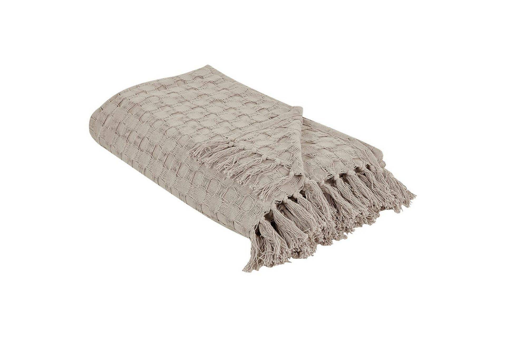 Sängöverkast Bere Taupe, 200x220 cm - Taupe, 200x220 cm Överkast