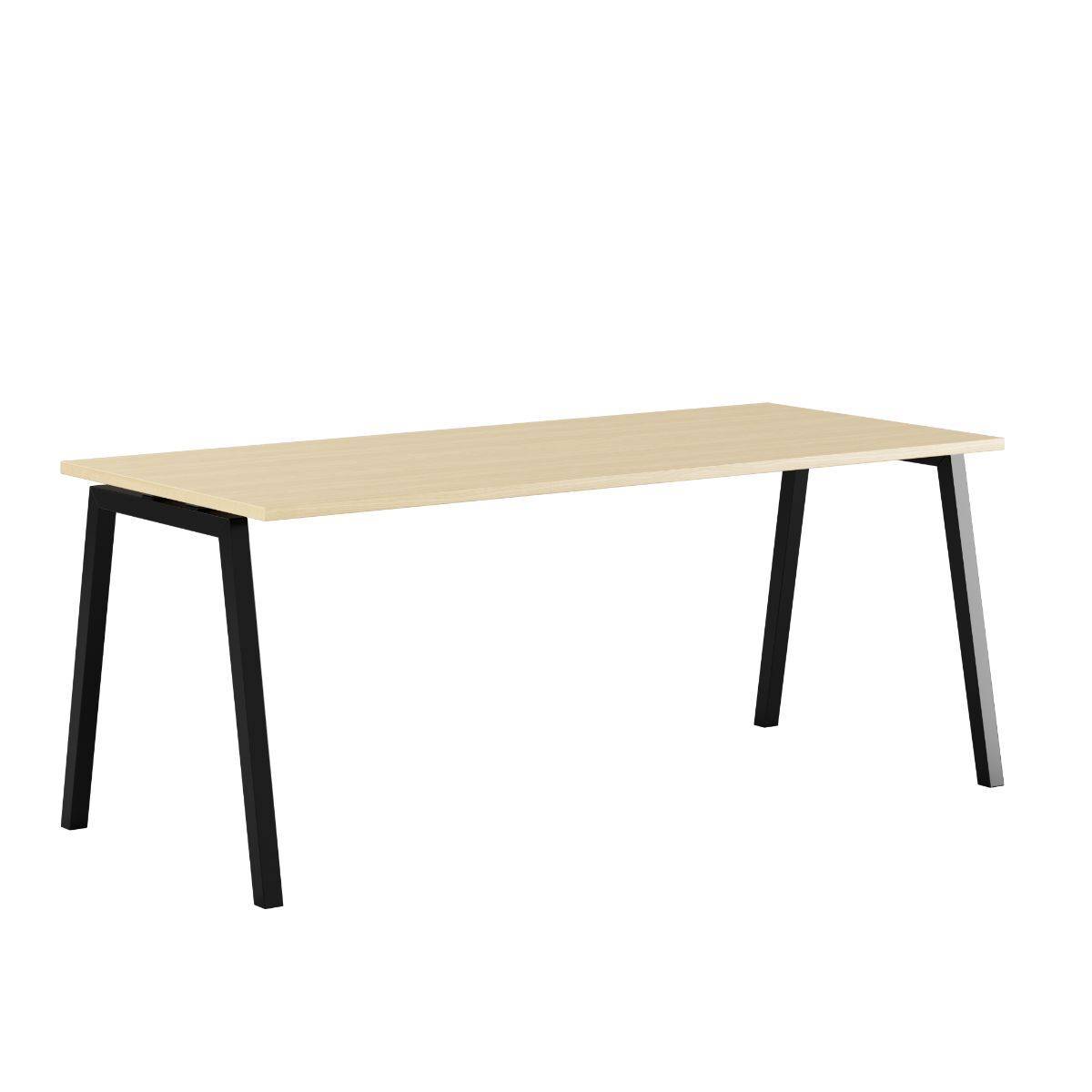 Luna A Bord 180x80cm - Birk-sort.