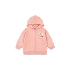 Konges Sløjd Lou Huvtröja Med Dragkedja Och Paljetter Mellow Rose  Lou Sequin Sweat Zip Hood Ocs Mellow Rose 7-8 Y  Rosa  7-8 år  kvinna