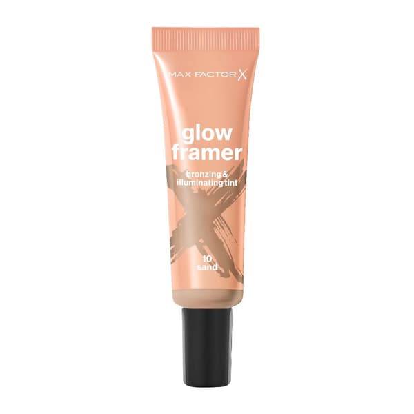 Max Factor Glow Framer Bronzing og Illuminating Tint 10 Sand