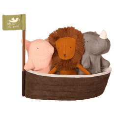 Maileg Noah`s Ark med 3 mini dyr