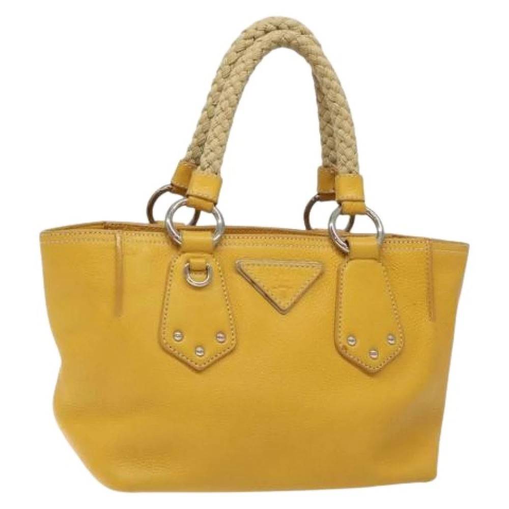 Prada Vintage - Pre-owned Vintage Läder Handväska Vintage - Dam - ONE Size - Läder