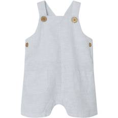 Lil' Atelier Nbmjesper Loose Short Overall LIL Str 68 - Ancient Water Bukser hos Magasin