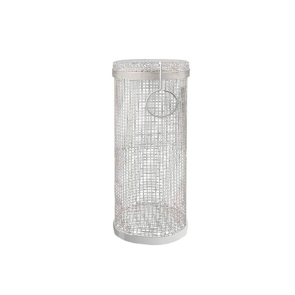 30cm Barbecue Rolling Grill Basket BBQ Net Tube Grill Basket BBQ Campfire Grid Family Travel Camping Picnic Cookware