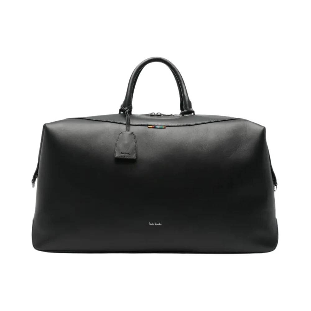 Paul Smith Læder Duffelbag - Tasker - Herre - Sort - ONE SIZE - Læder