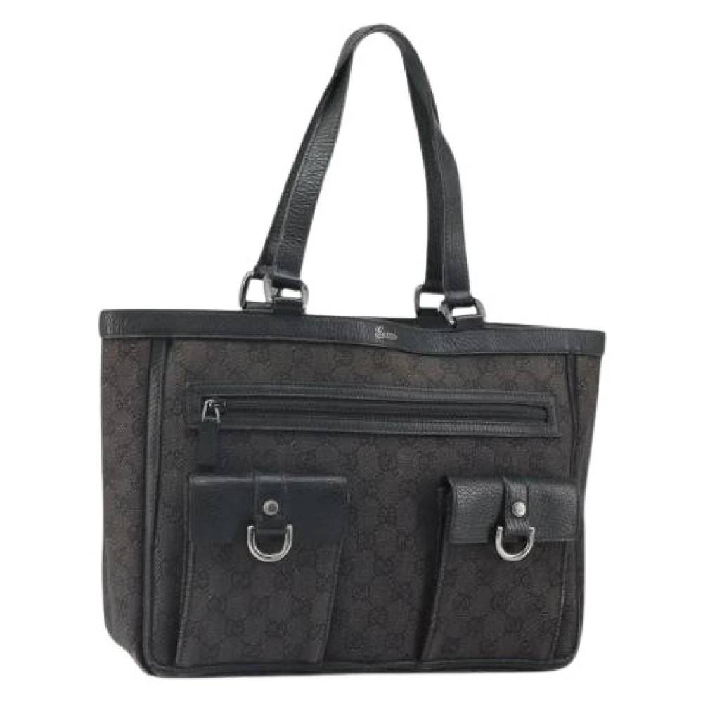 Gucci Vintage - Pre-owned Vintage Canvas Tote Bag Vintage - Dam - ONE Size -