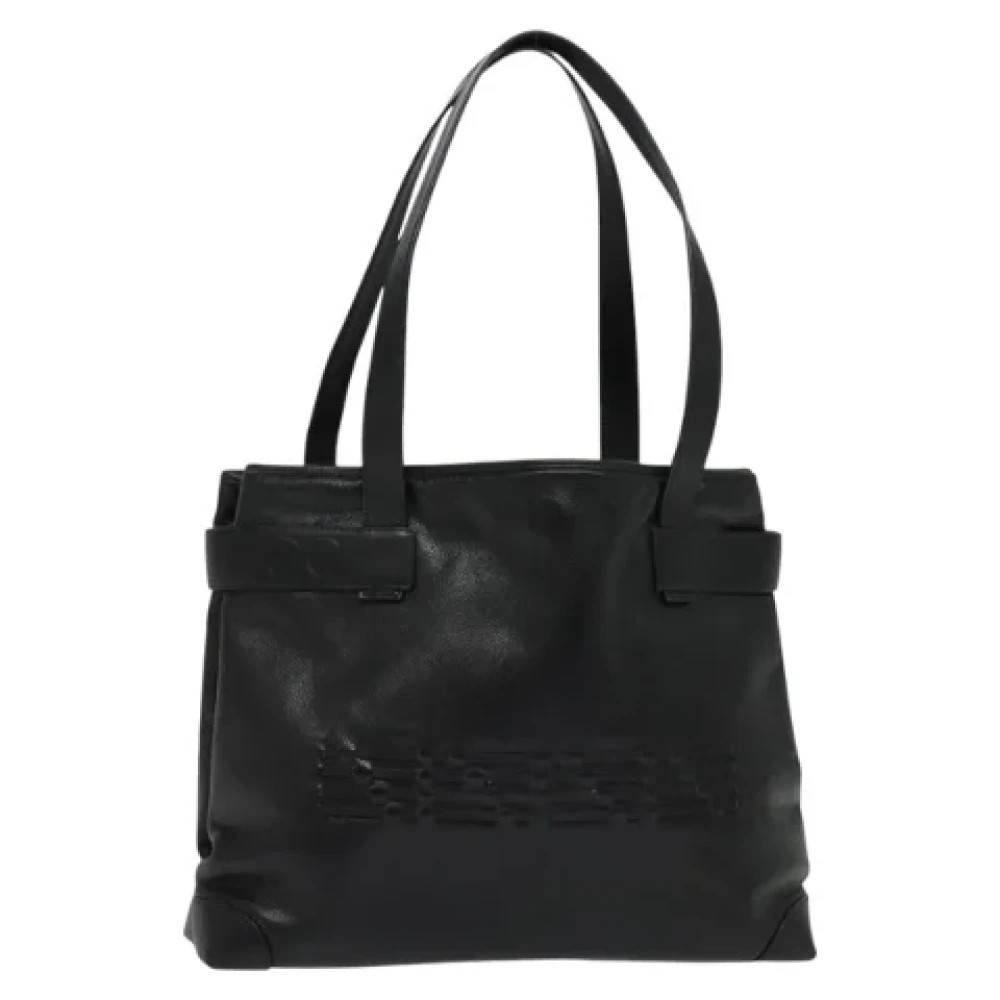 Gucci Vintage Pre-owned Laeder gucci-tasker - Vintage - Dame - Sort - ONE SIZE - Uld