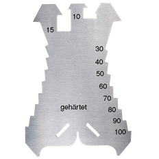 Ridsemål Stubai rustfri 140 mm