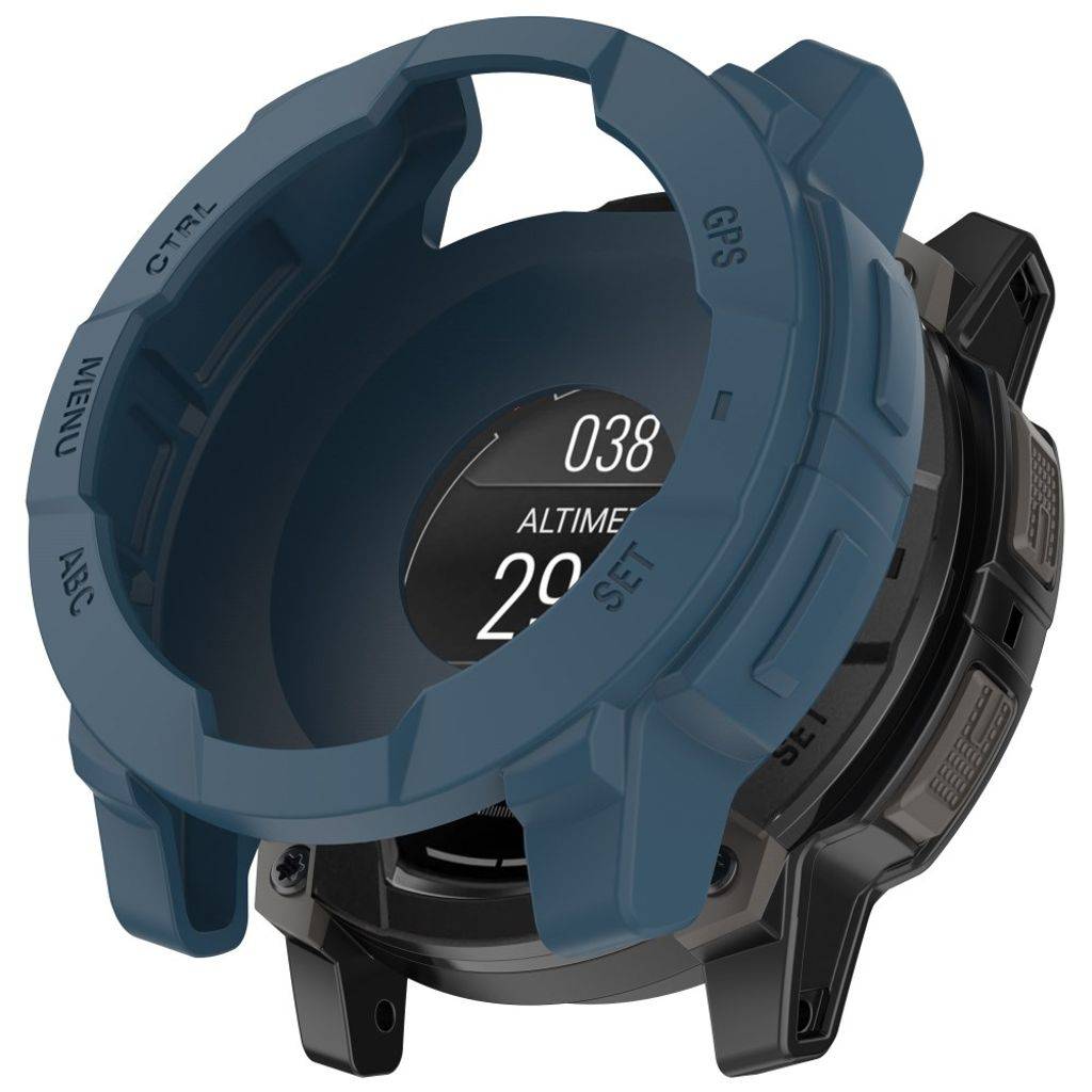 Garmin Instinct 3 AMOLED 50mm etc. Skal i silikon - Blå