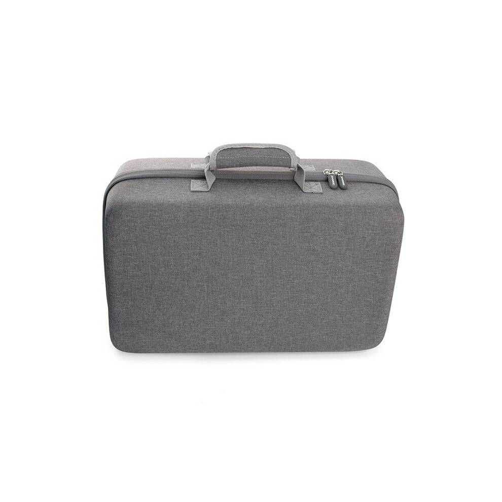 For PS5 PRO Hard Shell Carrying Case Storage Bag for PS5 Slim Console Controllers for 5 Slim Console Gray