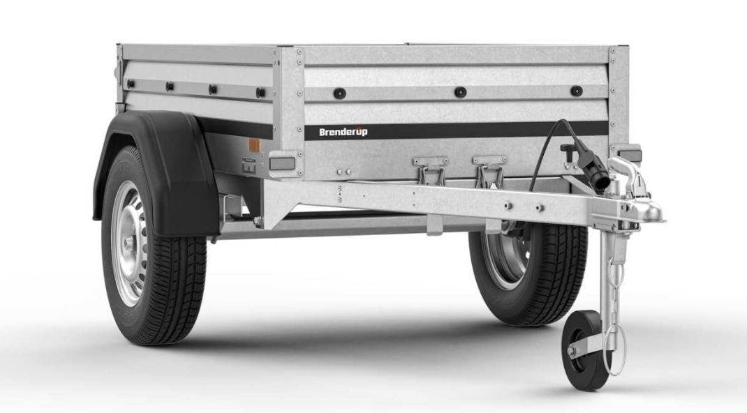 BILSLÄP 1150S OB 940x1440x350 500KG 13'''' TIPP 2