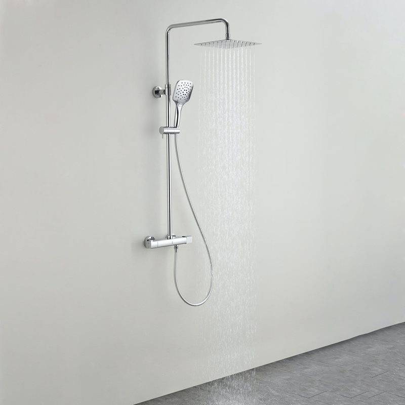 Loftbrusersæt Bathlife Bäck inkl. Brusearmatur Krom