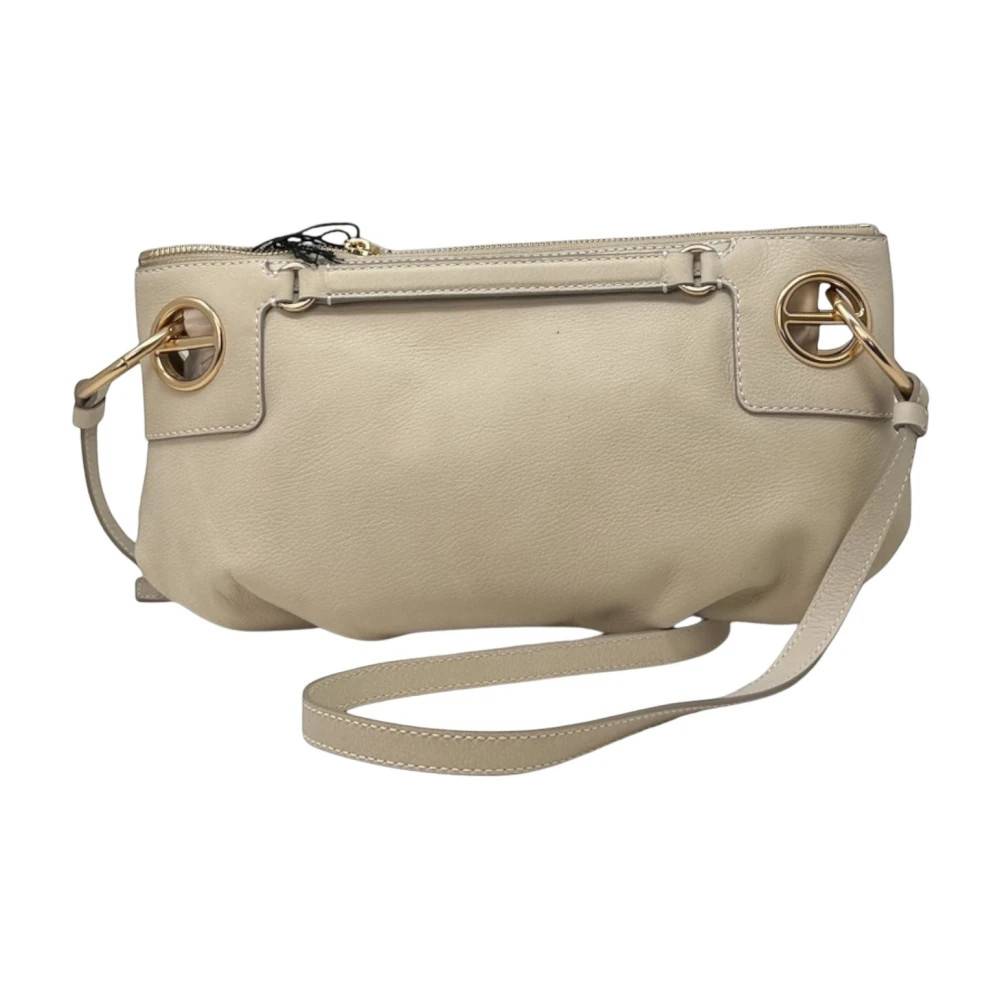 Borbonese Borsa London Crossover - Tasker - Dame - Beige - ONE SIZE - Uld
