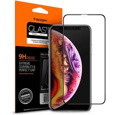 Spigen iPhone 11 Pro Max Heltäckande Skärmskydd GLAS.tR SLIM HD