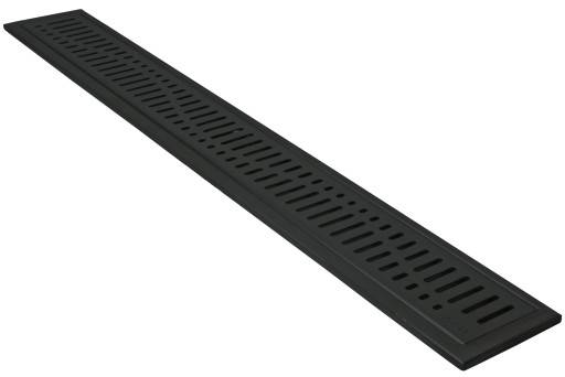 25 stk Aco Showerdrain afløbsarmatur, 895 mm, langs væg, mat sort