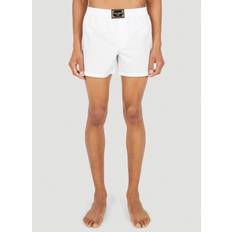 Dolce&Gabbana Logo Plaque Boxers - Mann Unterwäsche White 6