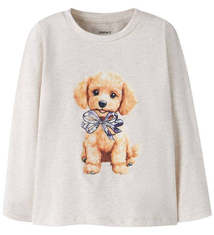 Name It Tröja - NmfNisso - Peyote Melange - Name It - 4 år (104) - Tröja