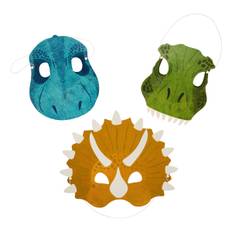 Papmasker Dinosaurer - 6-pak
