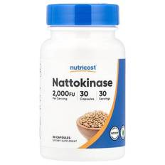 Nutricost  Nattokinase  2 000 FU  30 Capsules