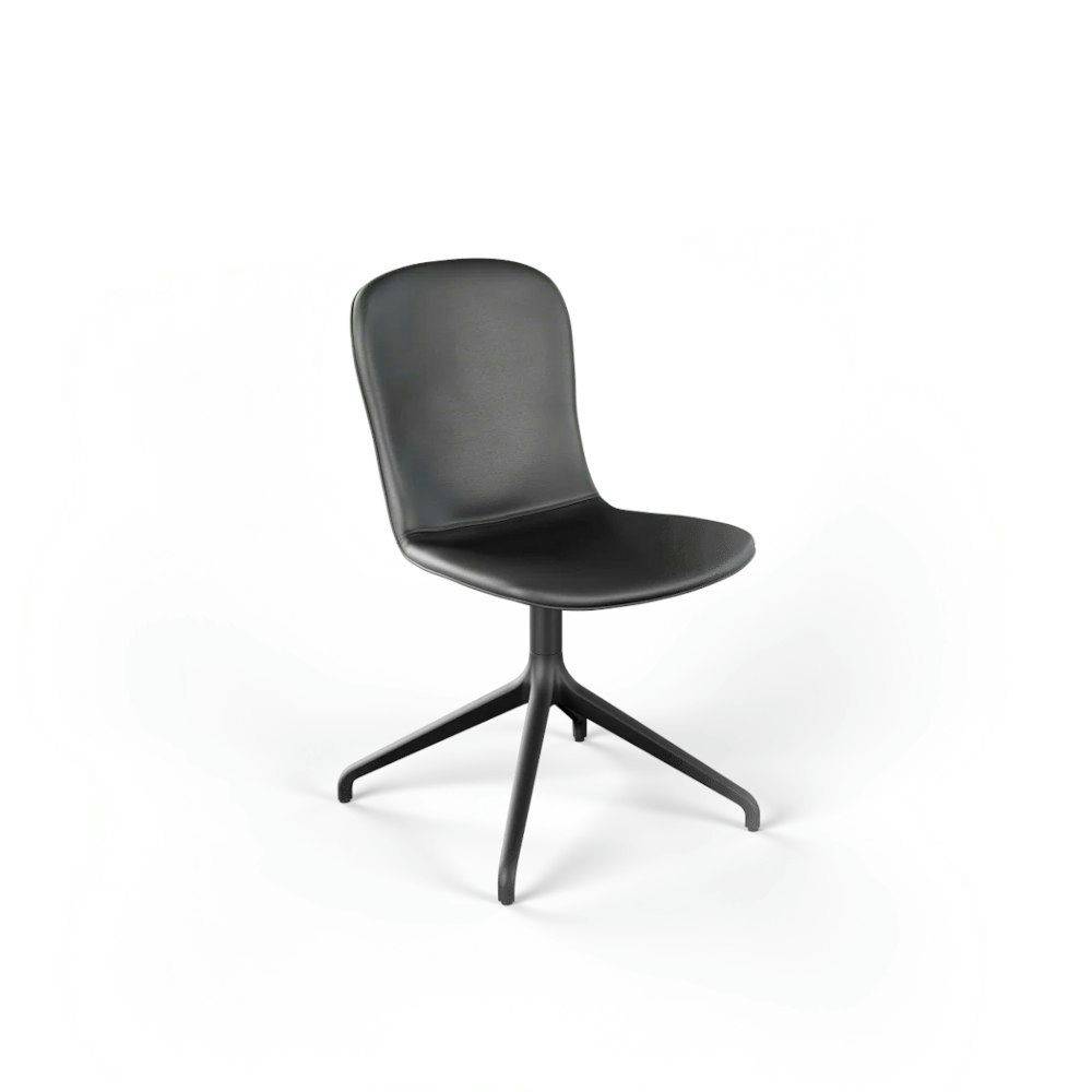 SACKit Chair no. One S1 Black Swivel Matbordstol Terra Black