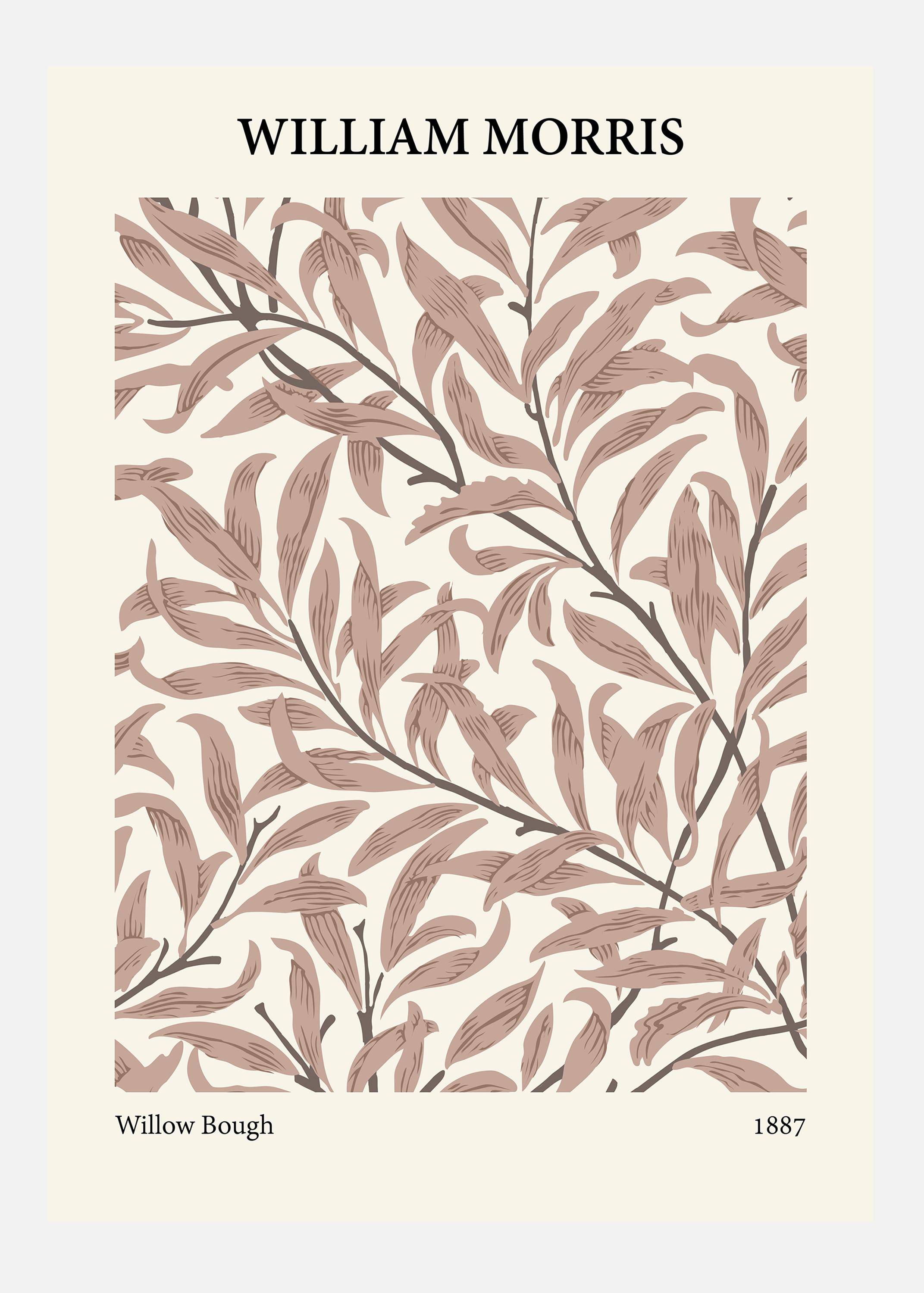 William Morris - Willow Bough 10 Canvastavla (50x70 cm)