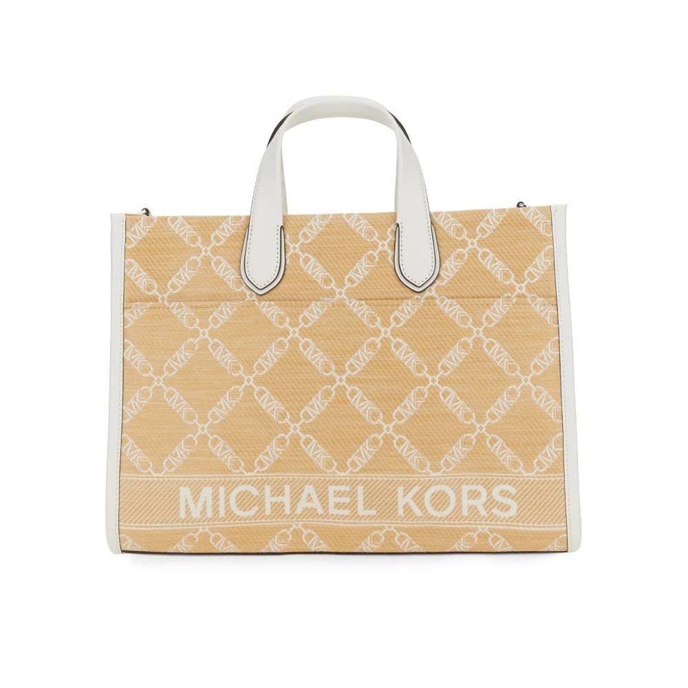 Michael Kors LG Grab Tote - Tasker - Dame - Beige - ONE SIZE -