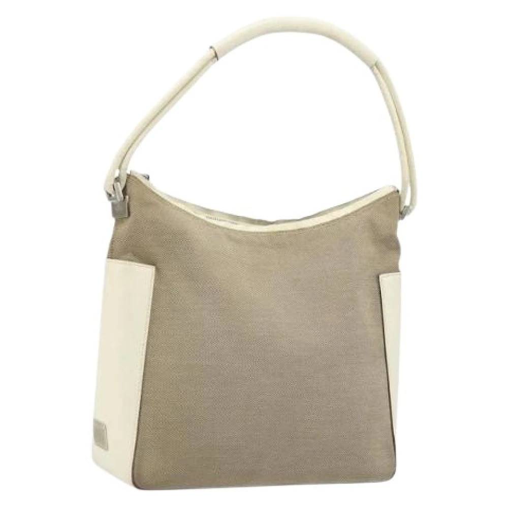 Gucci Vintage - Pre-owned Canvas Shoulder Bag Vintage - Dam - ONE Size - Läder