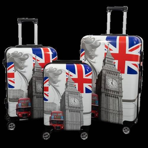 Resväska - Resväska med motiv - City Of London - Hardcase lättviktig resväska