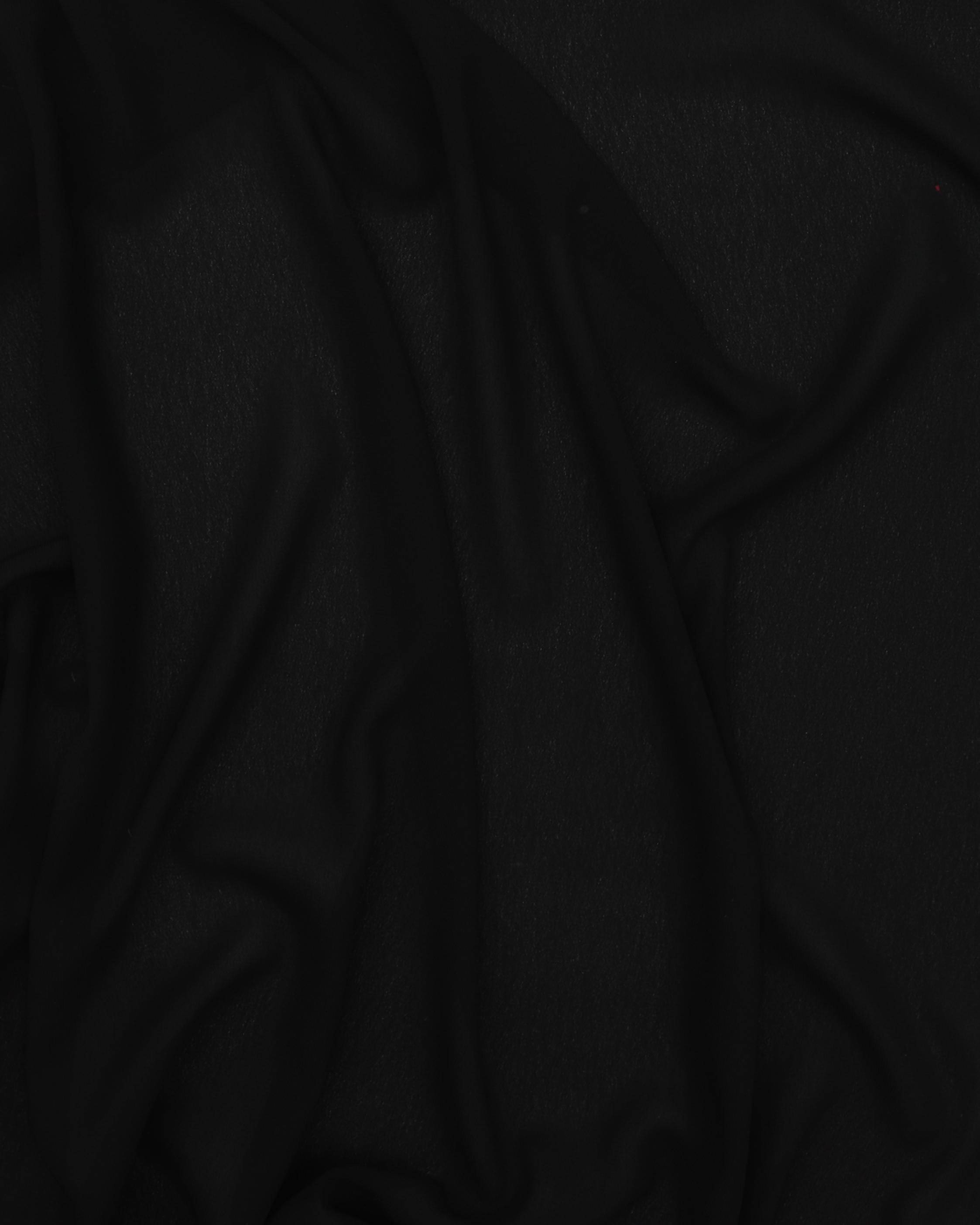 Sort - Chiffon, polyester - 100% Polyester