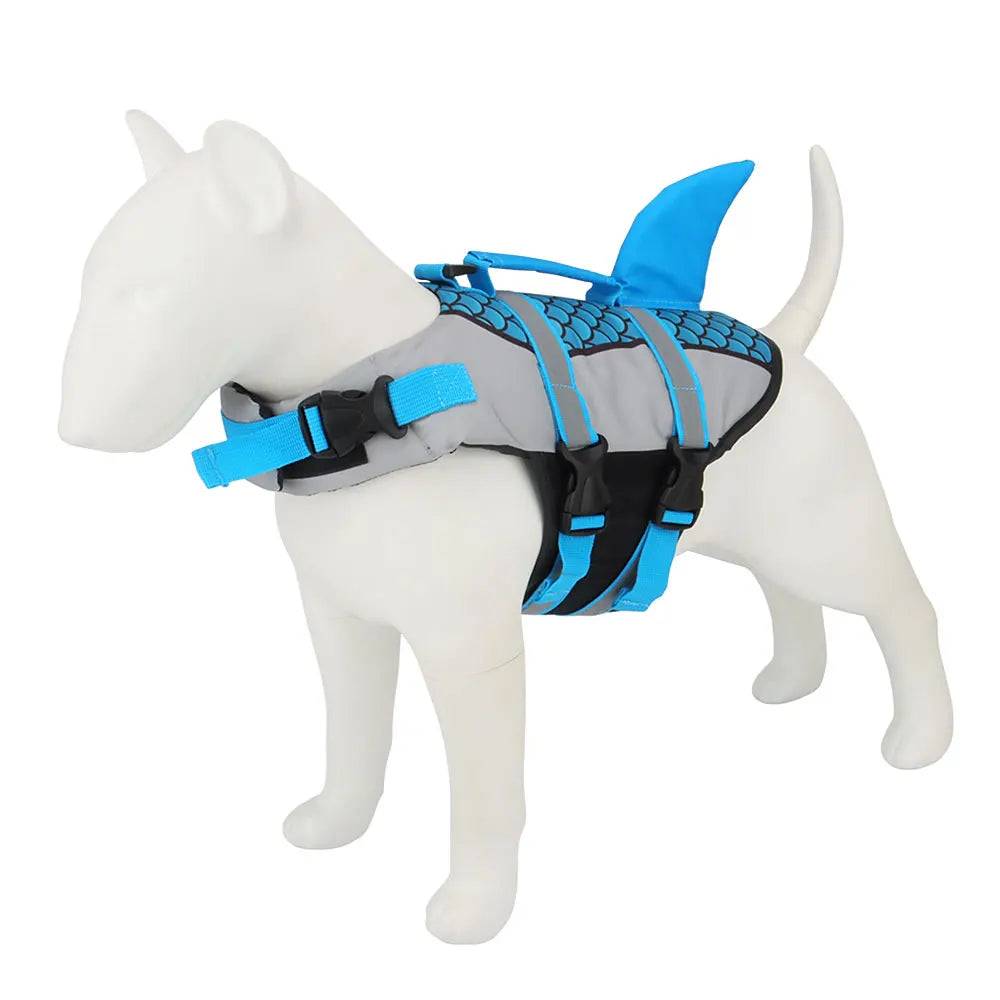 Shark Swim Vest & Life Jacket for Dogs - Blue / S / HB (S)