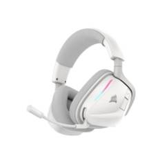 CORSAIR Gaming VOID v2 - Headset - fullstorlek - Bluetooth/radiofrekvens 2,4 GHz - trådlös - vit