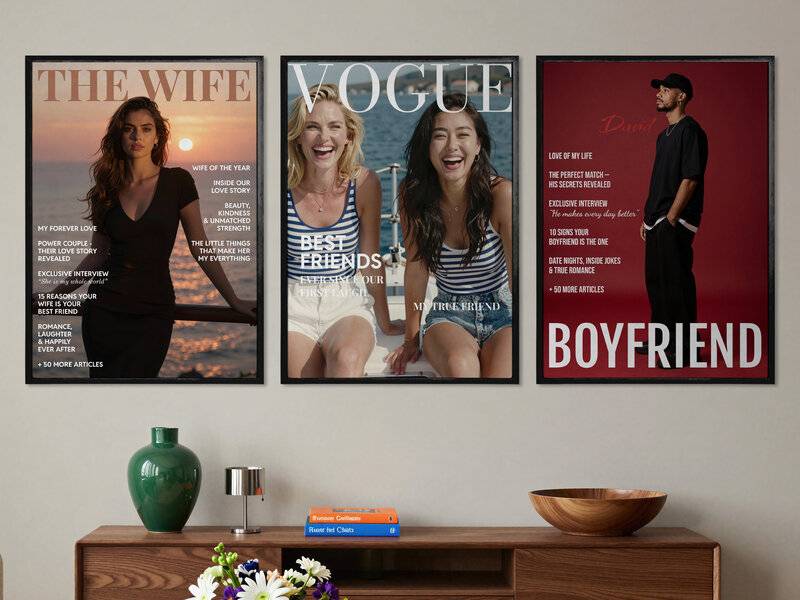 Fotoposter - Magazine cover