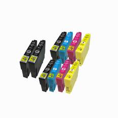 Epson 603 XL combo pack 10 stk - BK/C/M/Y 156,8 ml - kompatibel blækpatron