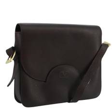 Valentino Vintage Shoulder Bag Stl. - Axelremsväskor Från Magasin - Brown (W 24cm x H 18cm x D 4cm)