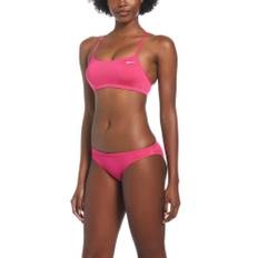 Nike Essential Womens Racerback Bikini Set - Pink Prime