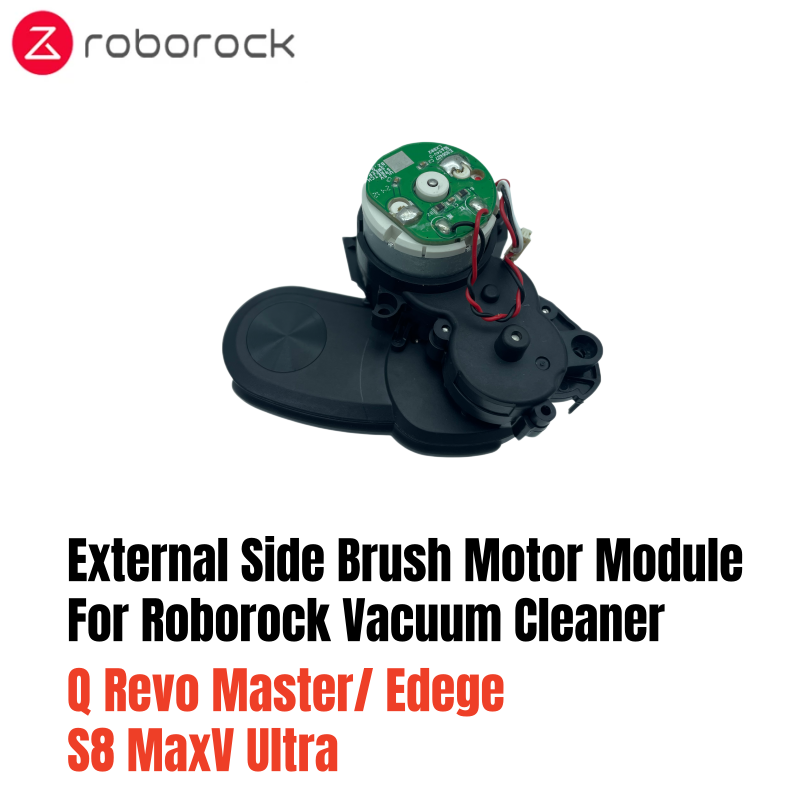Original S8 MaxV Ultra External Side Brush Motor Module for Roborock Q Revo Master/ Edege Vacuum Cleaner Spare Parts Accessories
