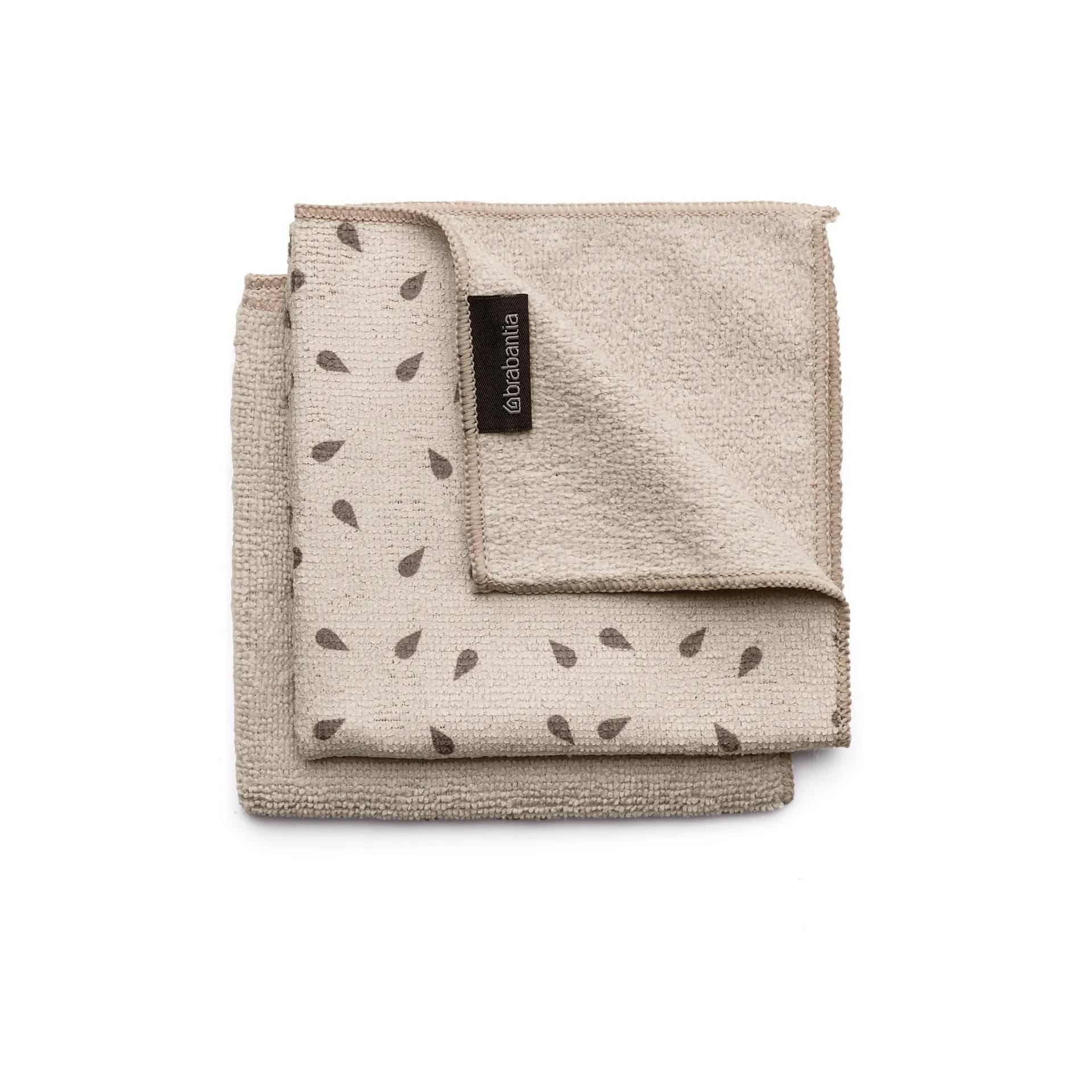 Brabantia Brabantia trasa microfiber 2-pack Soft Beige