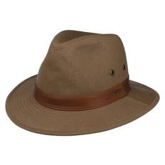 Stetson - Cotton Traveller Outdoor Hat - Brown, Stetson