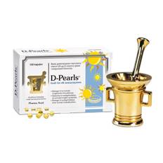 D-Pearls D-vitamin 20 mcg 120 kapsler